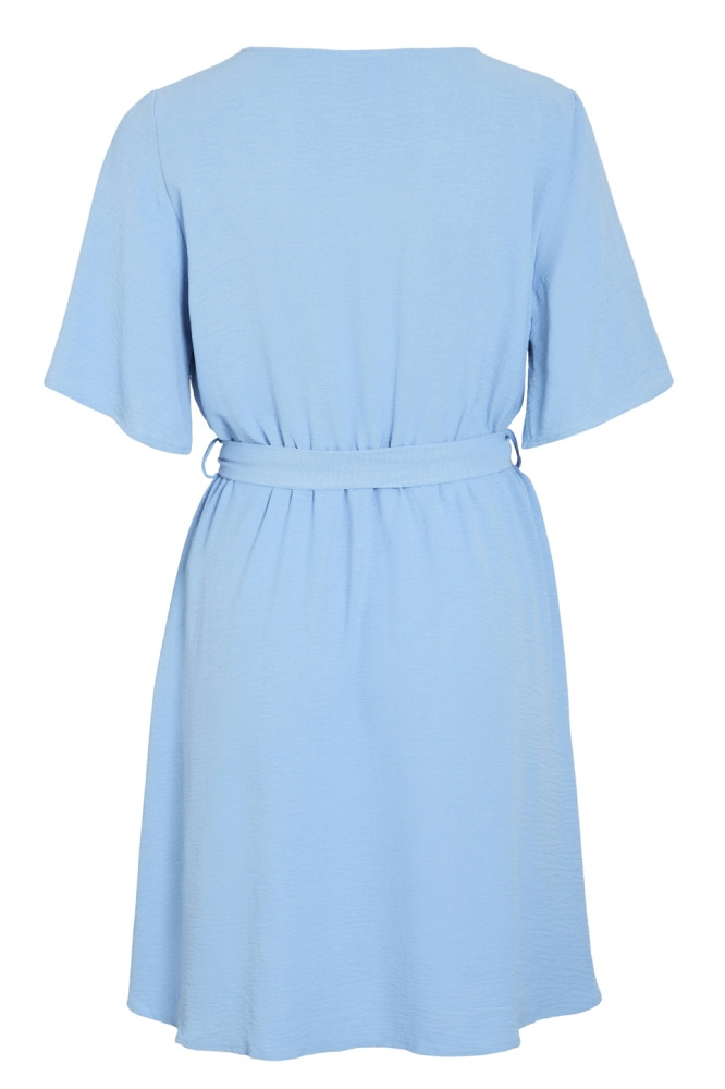 VIJOSA 2/4 WRAP DRESS 14101657 BLISSFUL BLUE